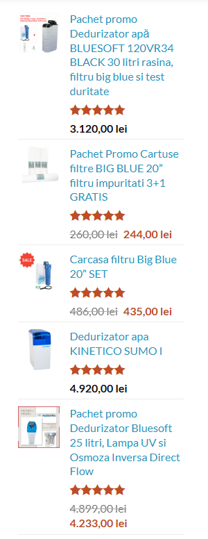 top 5 cele mai apreciate produse de filtrarea apei din foraje puturi